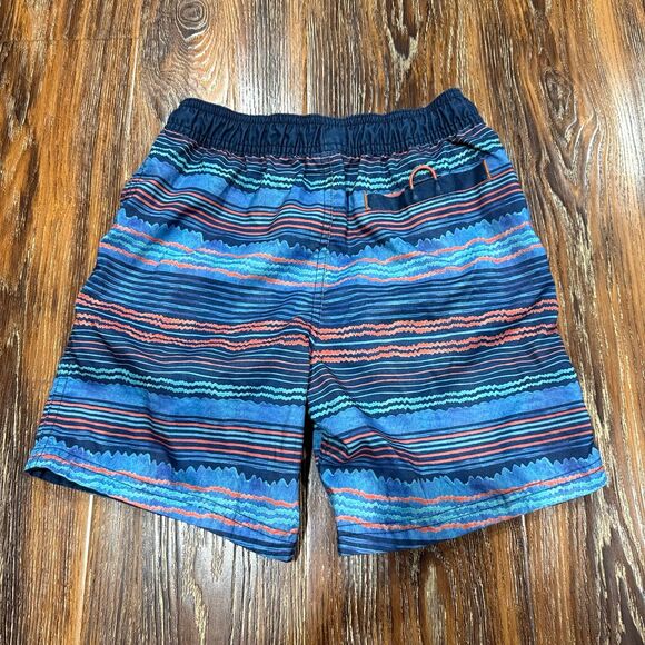 Fatface Shorts Boys Size 8 / 9 Blue Swim‎ Trunks - Picture 1 of 5